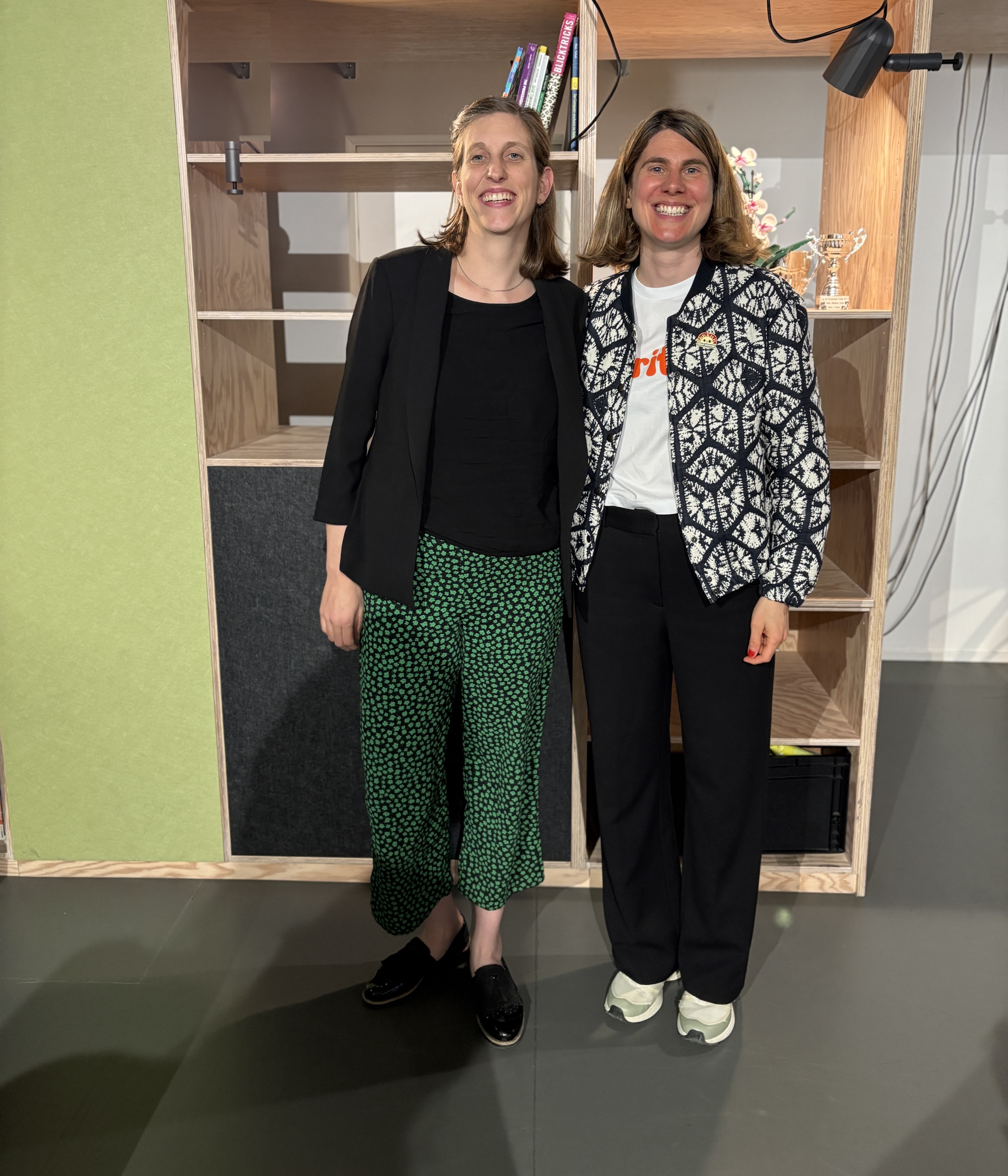 Corina Burri and Isaline Mülhauser, organizers of SEOnerdSwitzerland