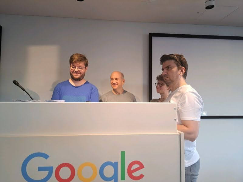 SEOnerdSwitzerland with the Google Search Relations team in Zurich, 2022